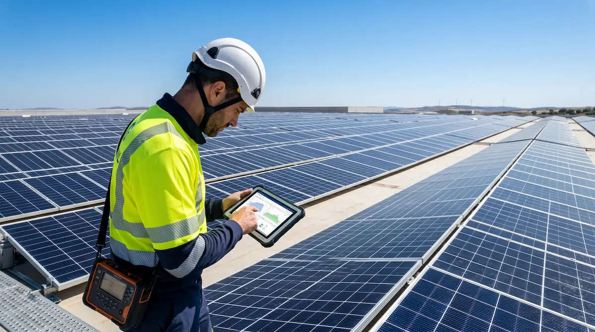 Paneles Solares Nave Industrial