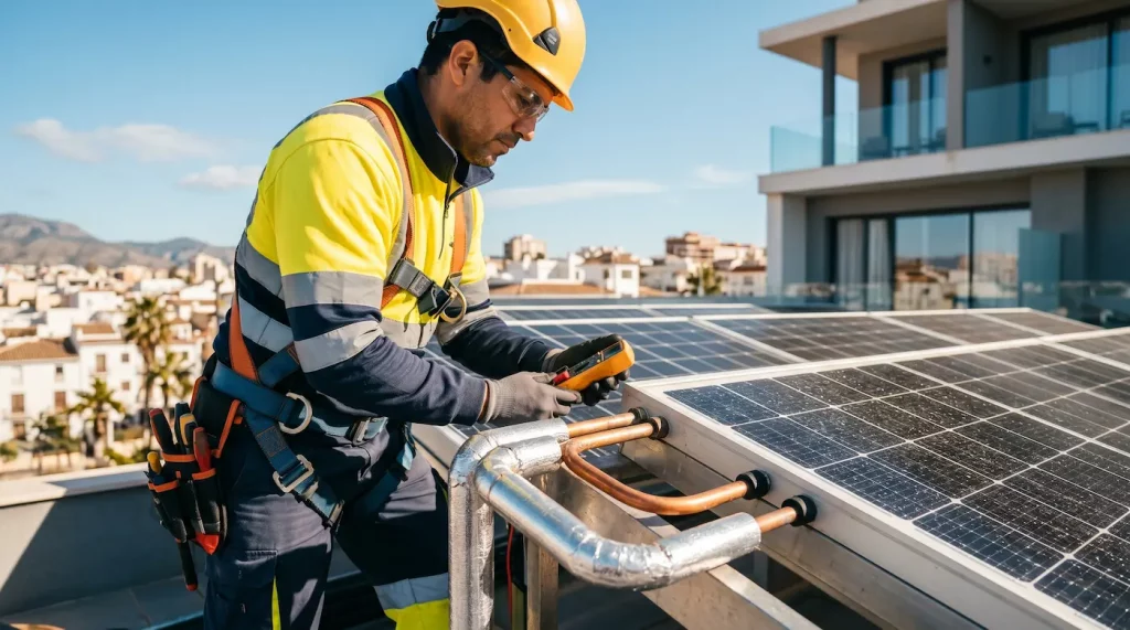 Inspeccion Paneles Solares Hibridos