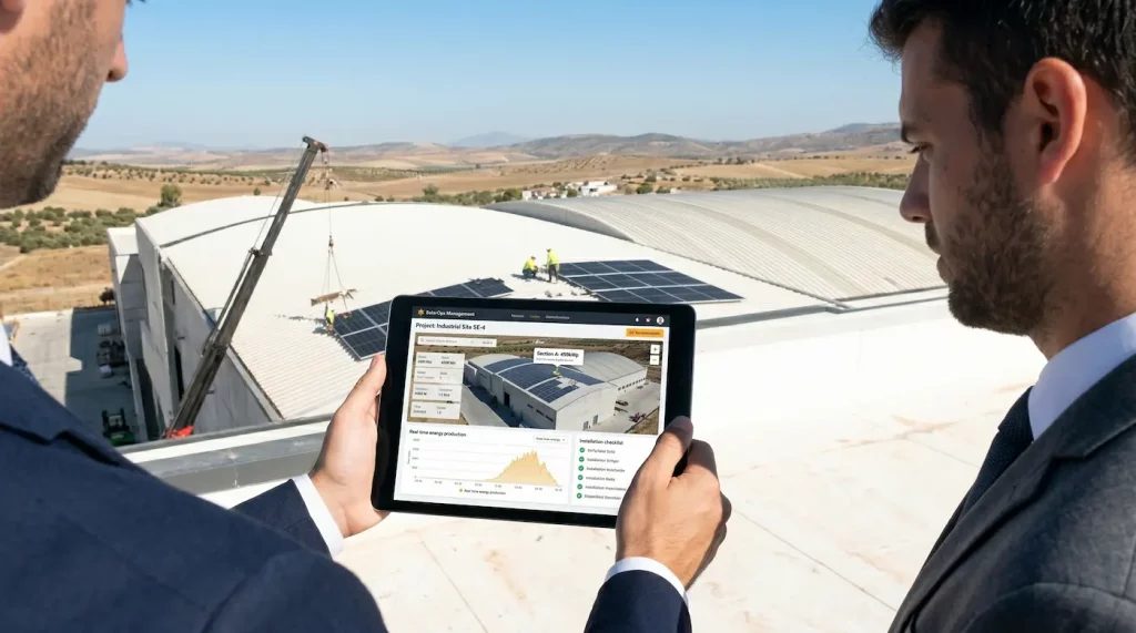 Integracion Fotovoltaica Centro Logistico