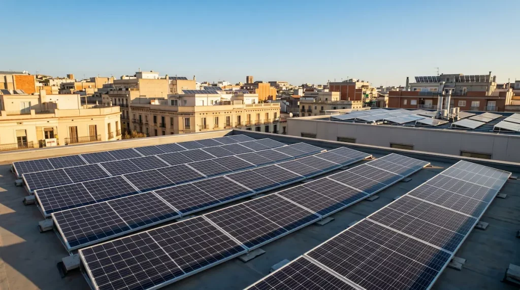 Placas Solares Edificio