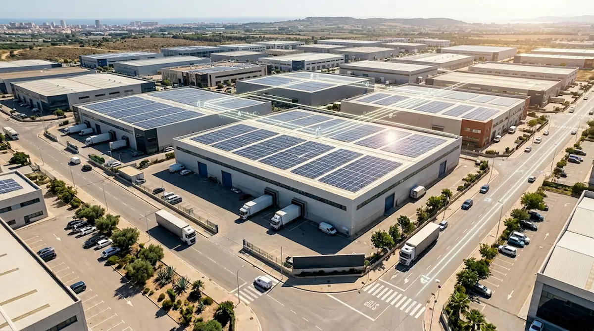 Poligono Industrial Paneles Solares